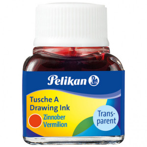 Tuš za crtanje 10ml Pelikan 201525 svetlo crveni