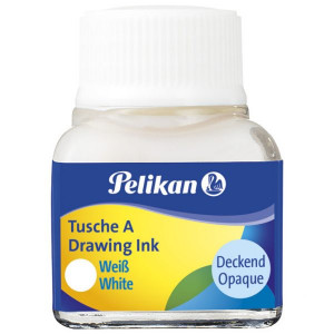 Tuš za crtanje 10ml Pelikan 201673 beli