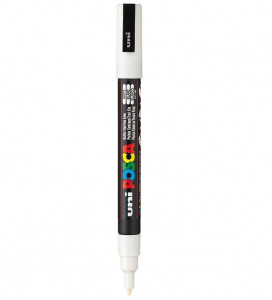 Uni Posca Paint Marker Pen PC-3M - white