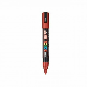 Uni Posca Paint Marker Pen PC-5M - Rubby red