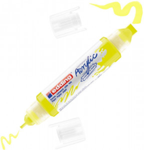Akrilni marker E-5400 double-liner sa dva vrha