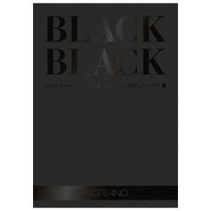 Blok Black 21x29,7cm 20L 300g Fabriano