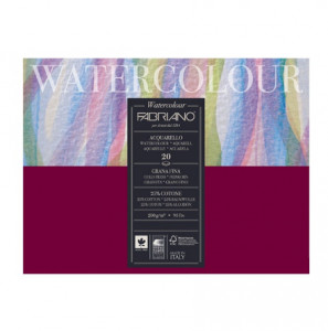Blok Watercolour 18x24cm 20L 200g (cold pressed/grana fina) Fabriano 72611824