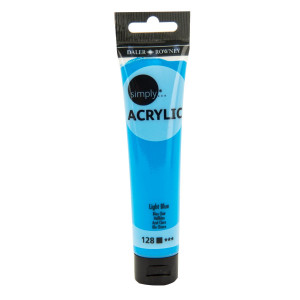 Boja akrilna 75ml plava svetlo 126975128 simply