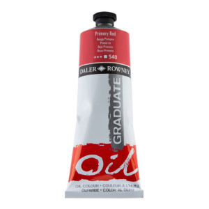 Boja uljana 200ml red primary 117200540 graduate
