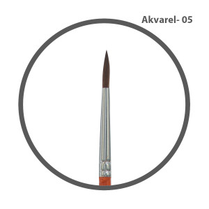 Četkica akvarel br.05 milan 101 5 80305