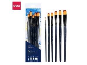 Deli Četkice umetničke set za akrilne boje 1/6