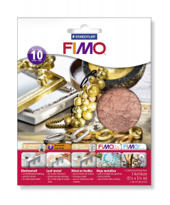 FIMO LISTIĆI BAKAR - 10 komada