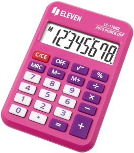 Kalkulator Eleven LC-110N, kolor, 8 cifara