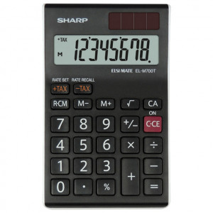 Kalkulator komercijalni 8mesta Sharp EL-M700T-WH crno beli