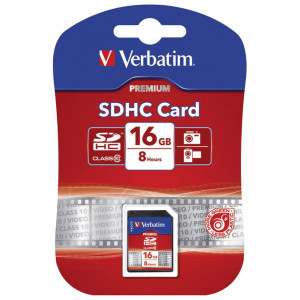 Kartica memorijska SDHC 16GB (class 10) Verbatim 43962 blister