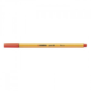 Lajner STABILO point 0,4mm 88/48 svetlo crveni