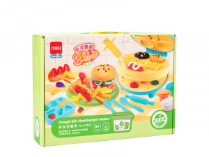 MASA ZA MODELIRANJE DELI 3D set HAMBURGER 67802