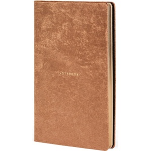 Notes 13x21cm linije 192strane s gumicom Teatro Beige