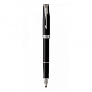 Parker poklon SET Sonet Black Mat CT – Hemijska olovka + Roler