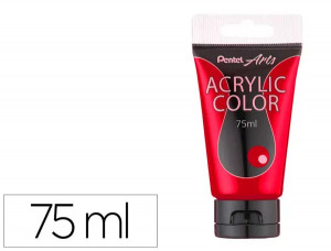 PENTEL akrilna boja 75ml karmin crvena