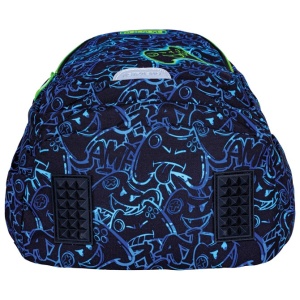 Ranac đački anatomski 3zipa AB330 Gaming Astrabag plavo-zeleni