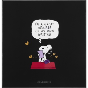 Rokovnik i 4 grafitne olovke Moleskine x Peanuts Limited Edition Snoopy Pocket size
