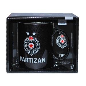 Šolja sa motivom kluba Partizan savršen je izbor za sve strastvene navijače!