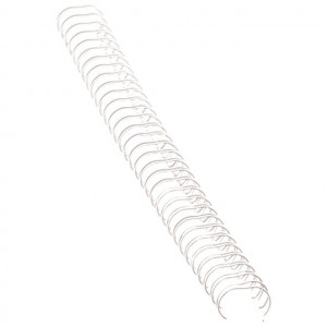 Spirala žičana (3:1) fi- 6mm (1-35 listova) pk100 Fellowes 53215 bela