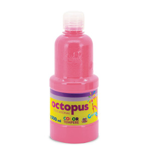 Tempera 1l pink octopus unl-1224