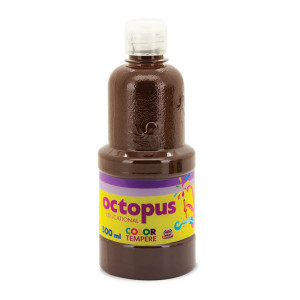 Tempera 500ml braon octopus unl-1124