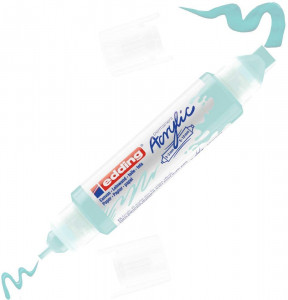 Akrilni marker E-5400 double-liner sa dva vrha