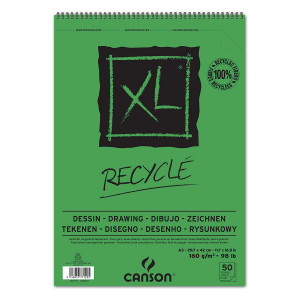 Blok a3 sa spiralom 160g 50 lista xl recycle canson 200777129