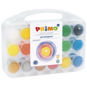 Boja tempera 25ml x 18boja (čaša) u pvc kutiji CMP 258TB18FMP