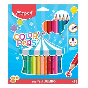 DRVENE BOJICE MAPED COLOUR `PEPS JUMBO 1/18