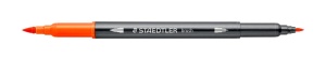 Dvostrani akvarel flomaster STAEDTLER 42 light orange