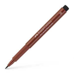 Faber-Castell Pitt artist Pen Brush India ink pen caput mortuum 169