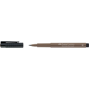 Faber-Castell Pitt artist Pen Brush India ink pen walnut brown 177