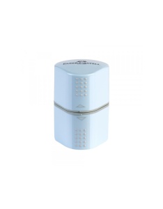 FABER CASTELL rezač, grip SKY BLUE