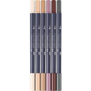 Goldfaber sketch flomaster Faber-Castell Portrait 1/6