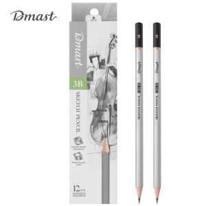 Grafitna Olovka za Skiciranje Deli - 3B Set 1/12