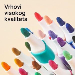 Marker akrilni DELI 1/36 Color Emotion