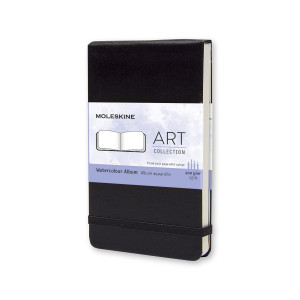 Moleskine Watercolour Notebook Album Pocket Black