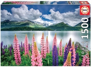 Puzzle Lupins on shores 1000 delova