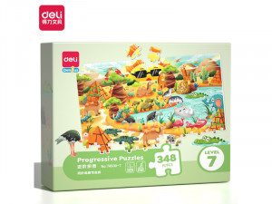 PUZZLE - SLAGALICA DELI PROGRESIVNI nivo 7 - 348 delova 74500-7
