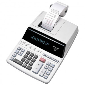 Računska mašina 12mesta Sharp EL-2607PG-GY siva