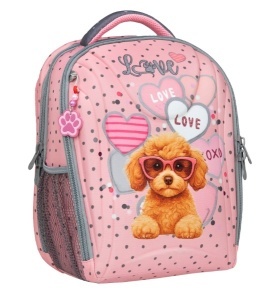 Ranac Belmil 338-82 Pink Heart Puppy