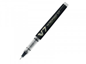 ROLER PILOT V7 HI-TECPOINT 0.7 REFILLABLE CRNI