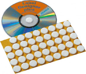Samolepljivi držač za CD o15mm, 1/90