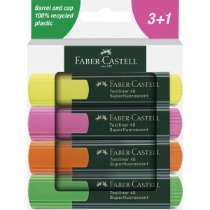 Tekst markeri 48 Faber-Castell 1/4