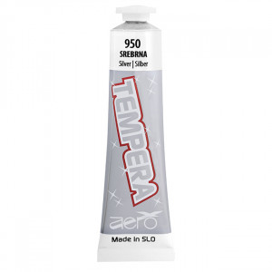 Tempera Aero 42ml srebrna 950