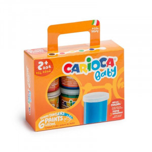 Tempera za prste 6x80ml Carioca 1/6