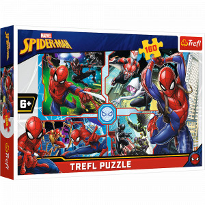 Trefl Puzzle Spider- Man to the rescue 160 Delova