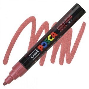 UNI MARKER PC-5M METALIK CRVENI M15 POSCA /1.8-2.5mm