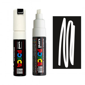 Uni Posca Paint Marker Pen PC-8K - White